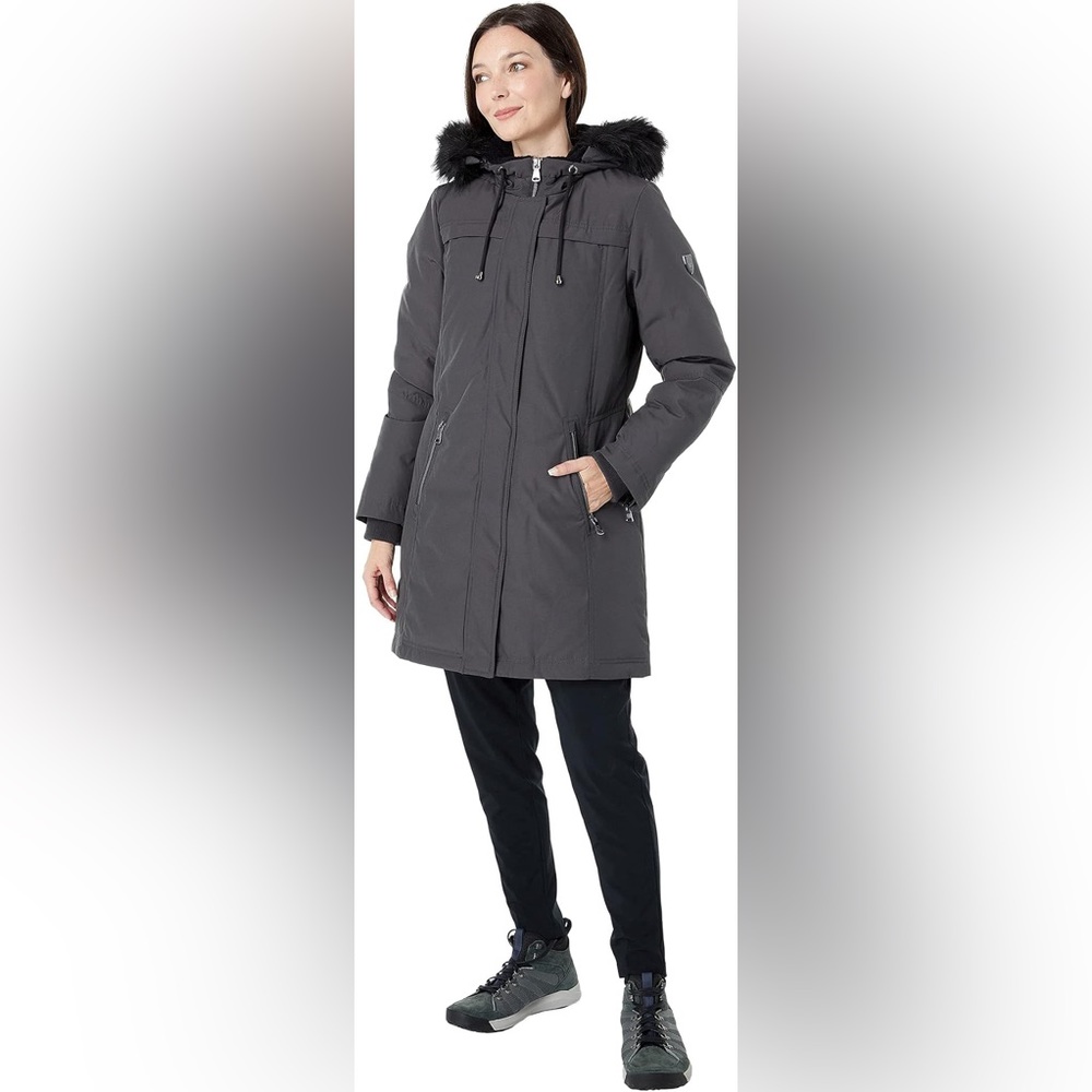 Vince Camuto water flow down feathers winter jacket